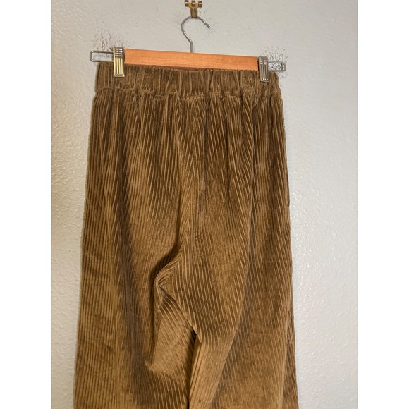 Rita Row Belle Corduroy Pants Khaki Brown Striaght Leg Size Small - Picture 8 of 12